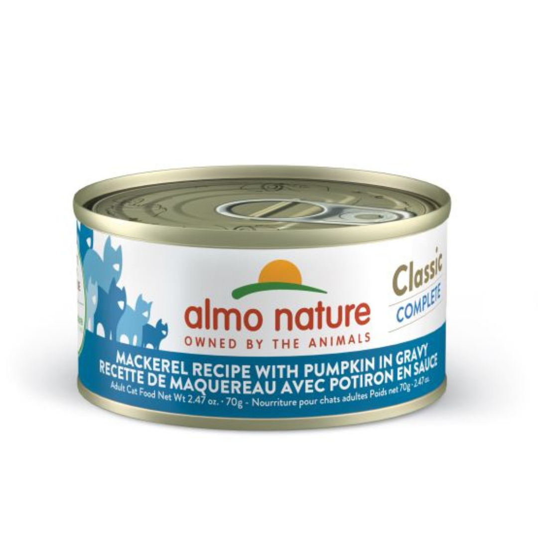 ALMO NATURE | CLASSIC COMPLETE maquereau avec potiron en sauce 70g