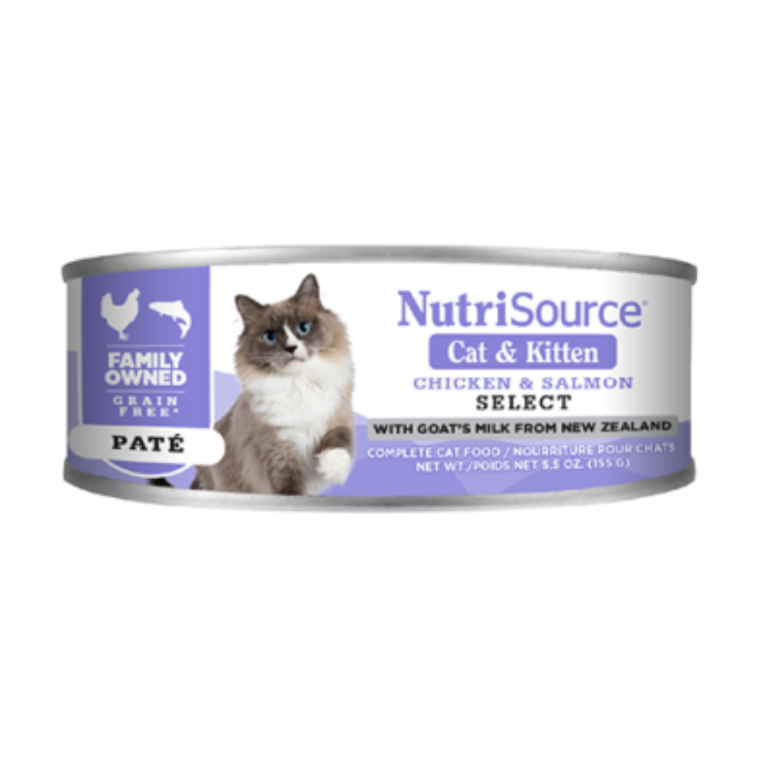 Nutrisource | Select poulet et saumon 155g