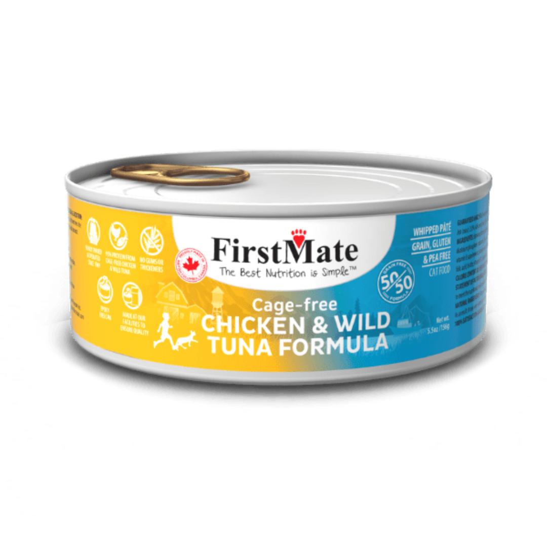 FIRSTMATE | Chat, Poulet et thon, ingrédients limités