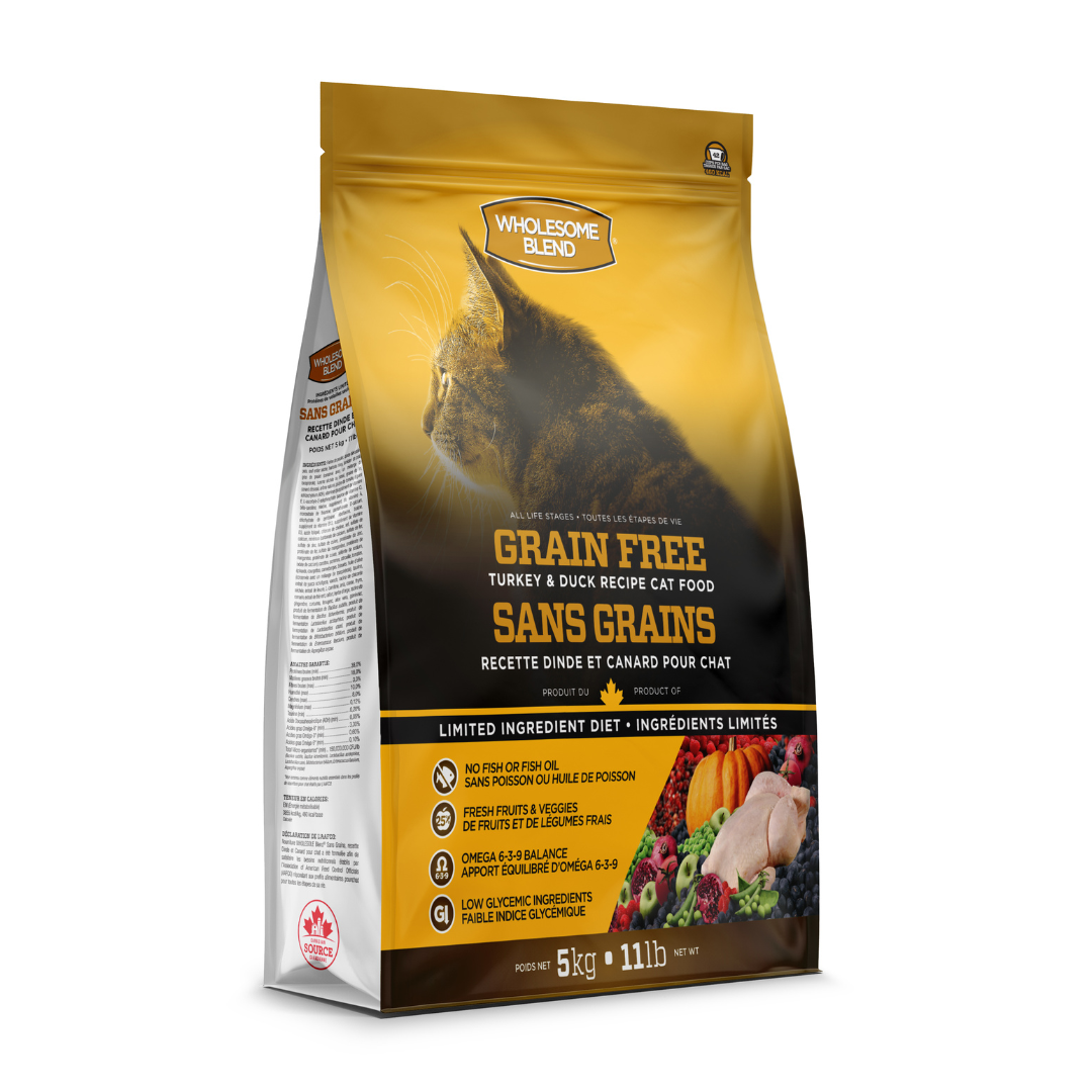 Wholesome Blend | Chat, Dinde et canard, sans grains