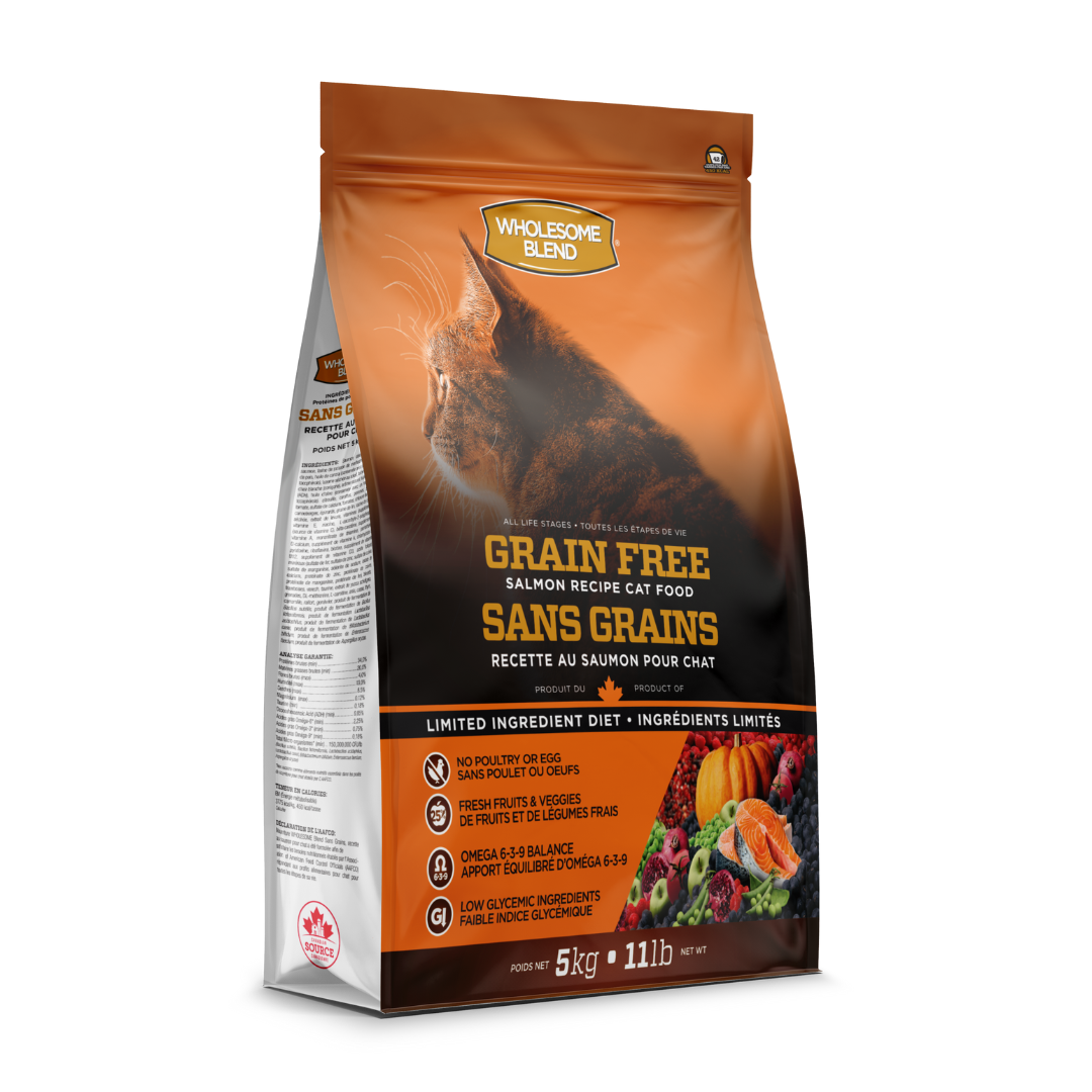 Wholesome Blend | Chat, Saumon sans grains