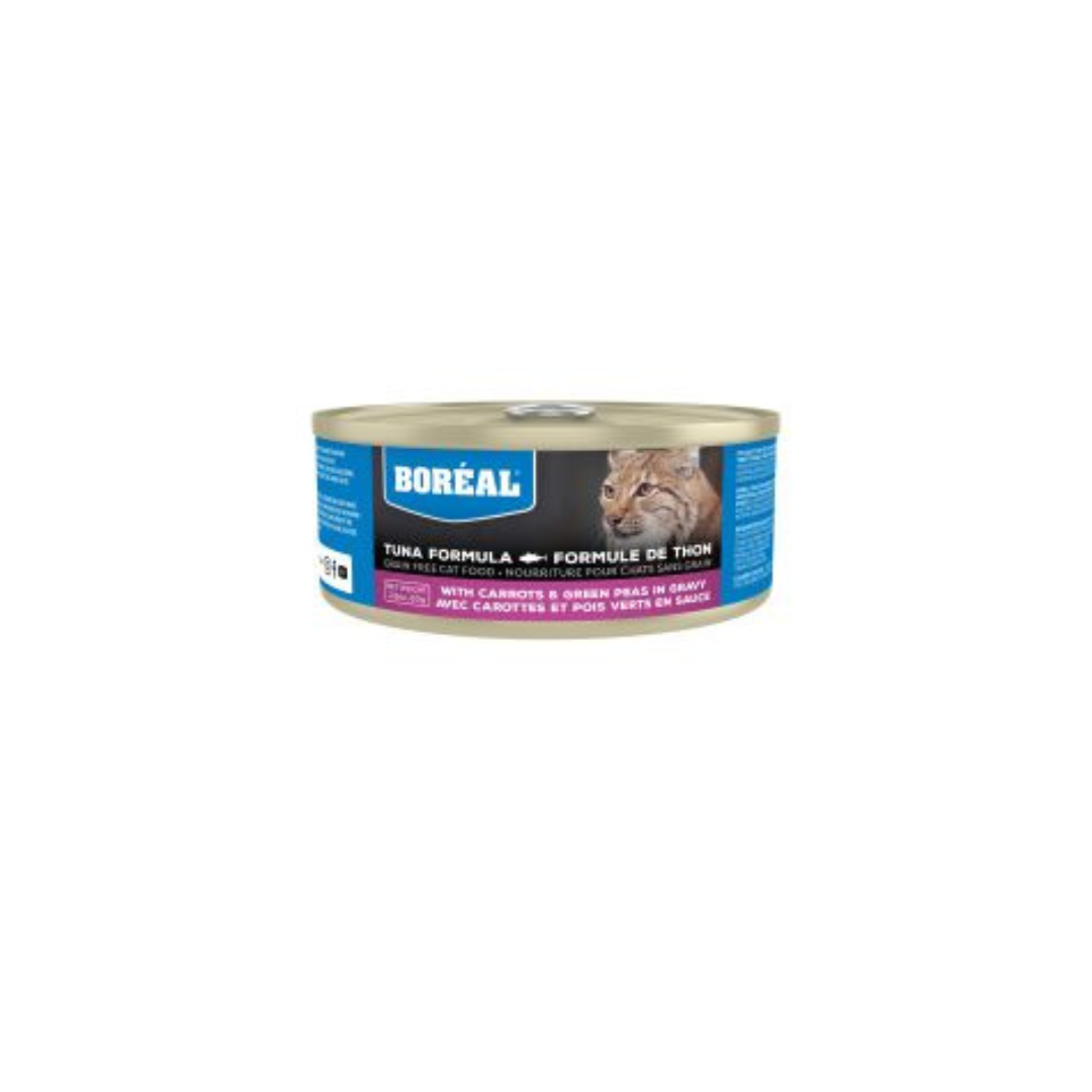 BORÉAL | Chat, Thon rouge, carotte et pois
