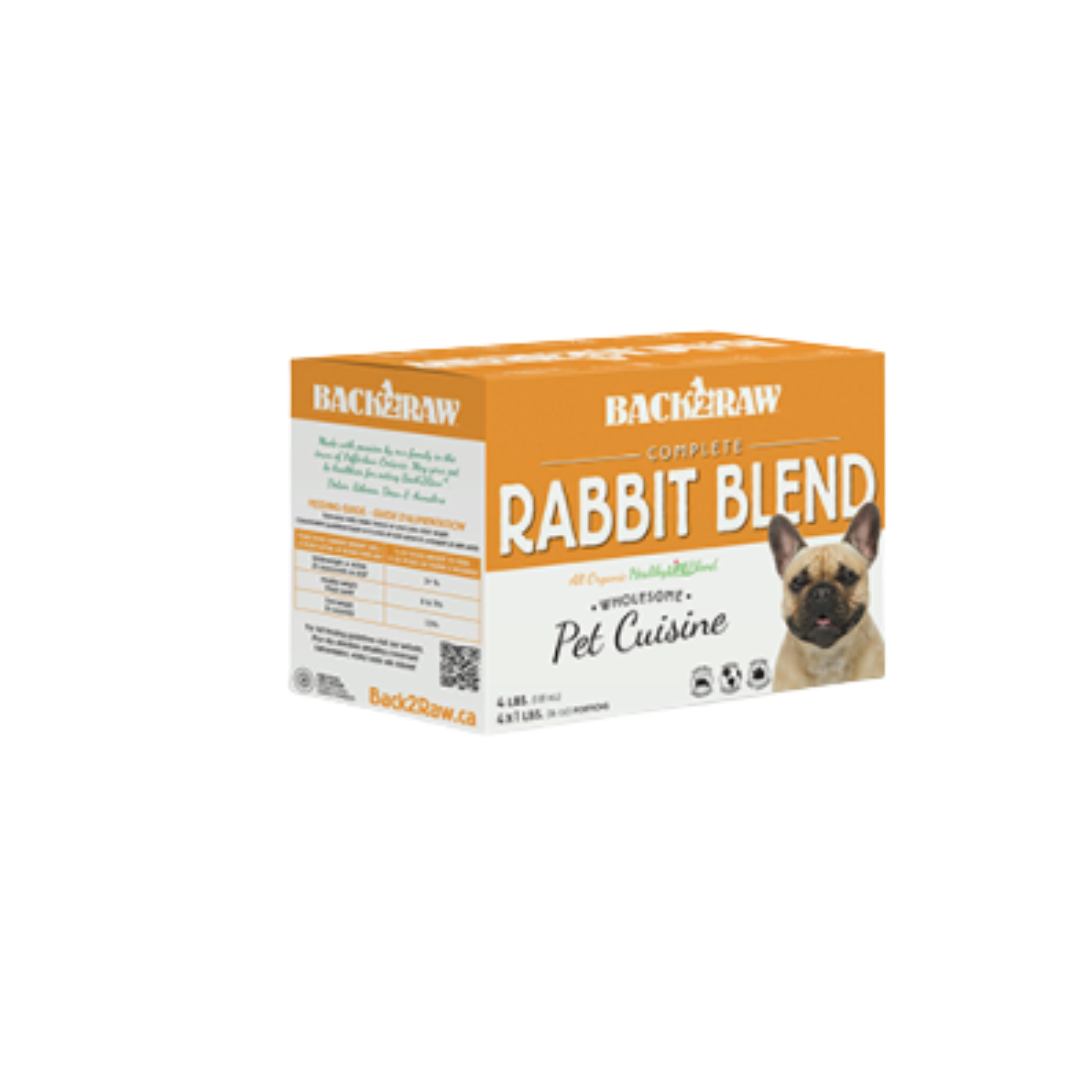 BACK2RAW | Recette complète lapin 4lbs
