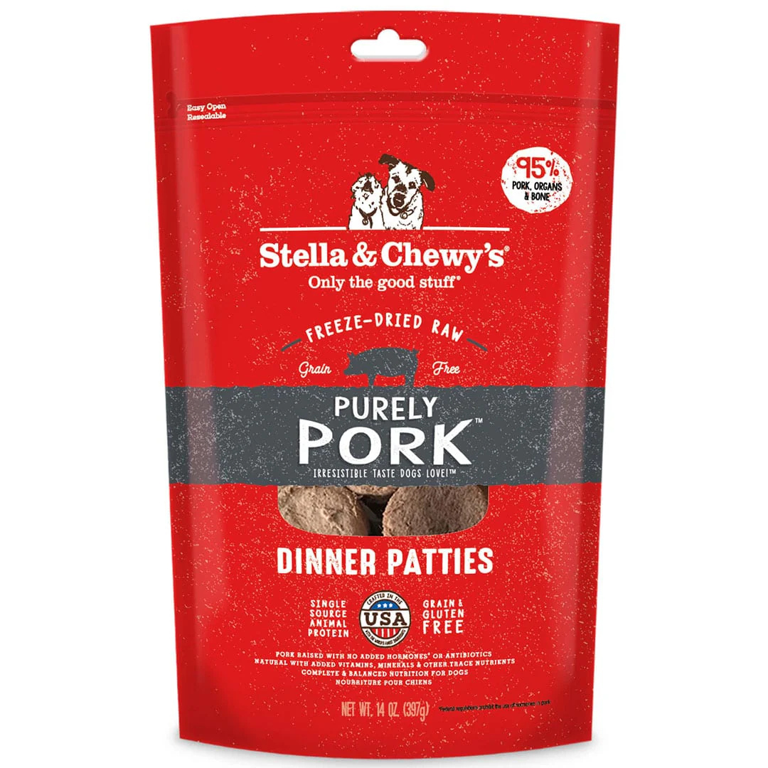 STELLA & CHEWY | Galettes dîner porc 14 oz