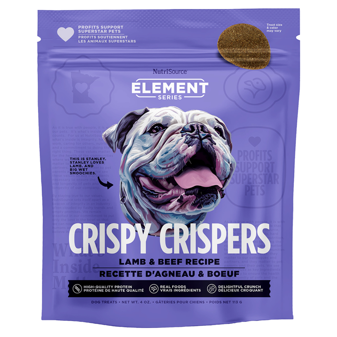 NUTRISOURCE | Crispy crispers boeuf et agneau 4 oz