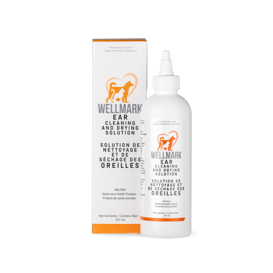 WELLMARK | Solution nettoyante et asséchante pour les oreilles 237 ml