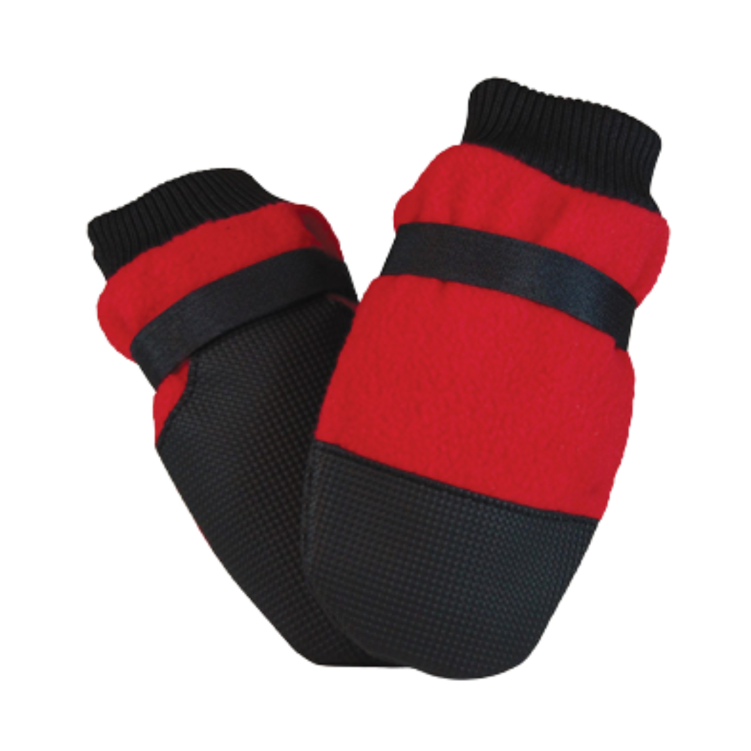 MUTTLUKS | Botte pour chien - Hott doggers rouges