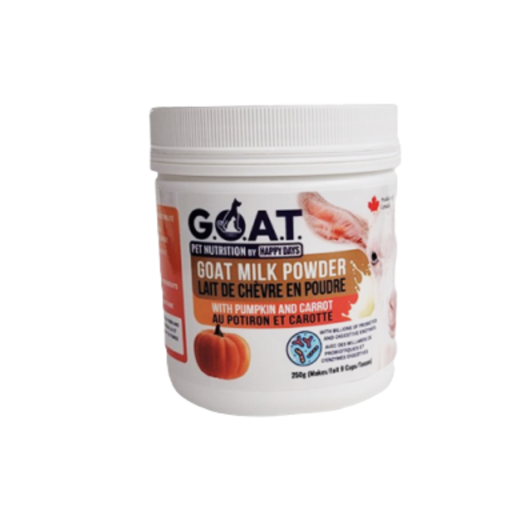 HAPPY DAYS | Lait de chèvre en poudre carotte et citrouille 250g