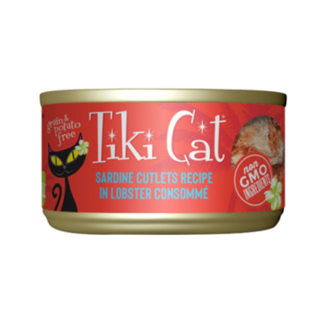TIKI CAT | Chat, Sardines en consommé de homard