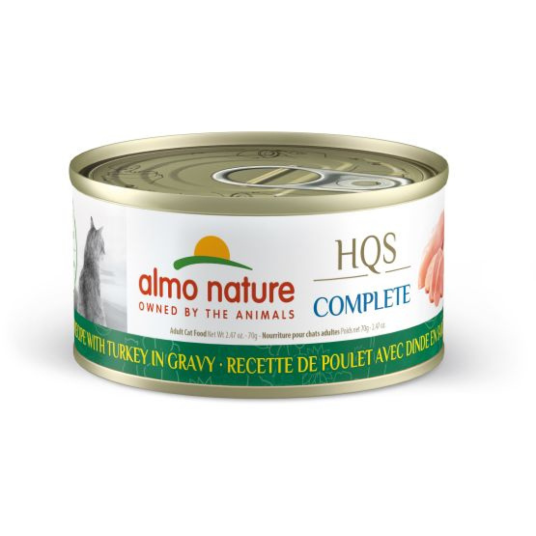 ALMO NATURE | COMPLETE HQS Poulet et dinde en sauce 70g