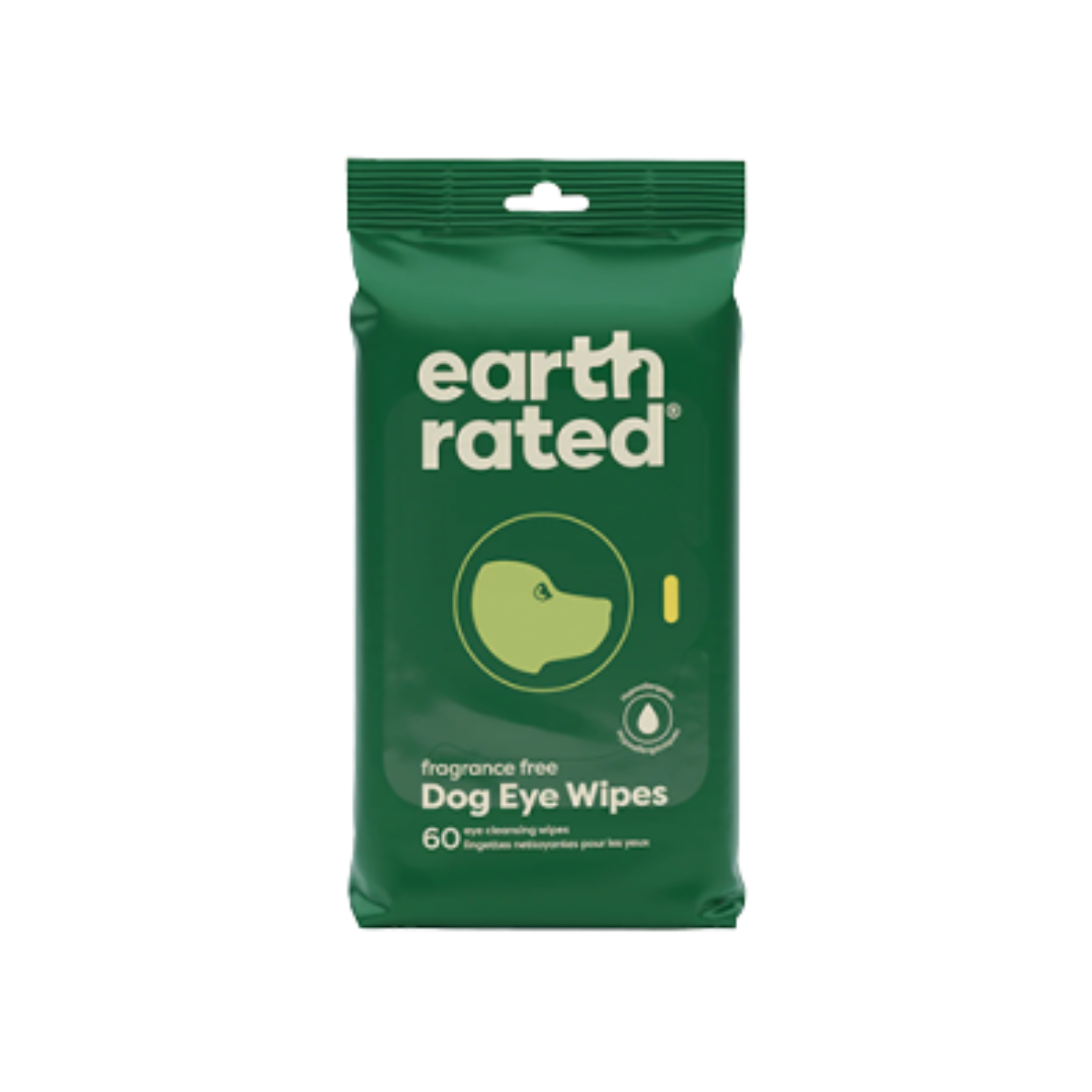 EARTH RATED | Lingettes pour yeux 60 unités