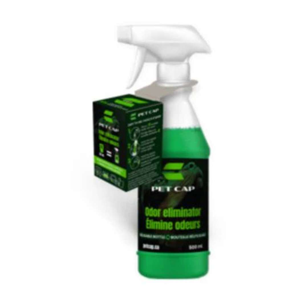 PET CAP | Combo élimine odeurs avec capsule 500 ml