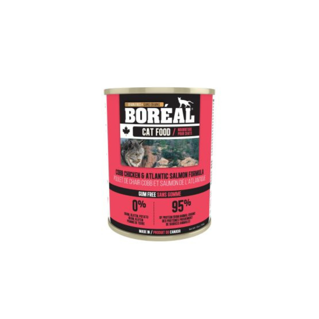 BORÉAL | Chat, Poulet Cobb et saumon