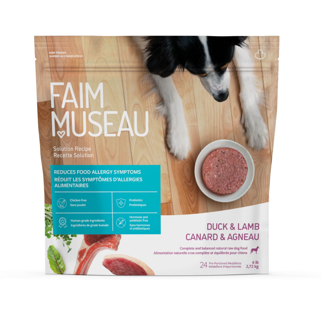 FAIM MUSEAU | Canard & agneau 6 lbs
