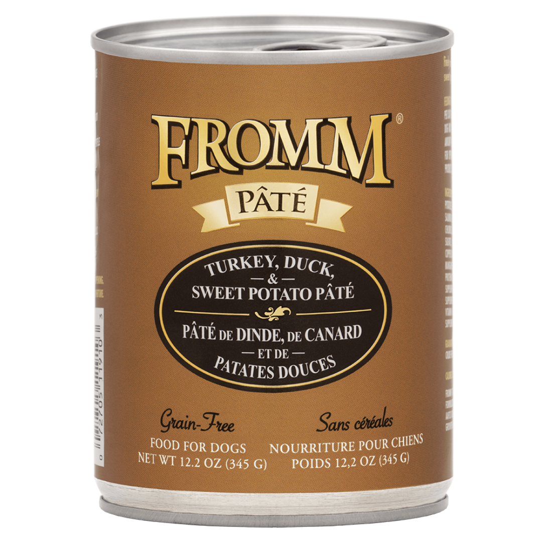 FROMM | S/G Pâté de dinde, canard et patates douces 12.2 oz
