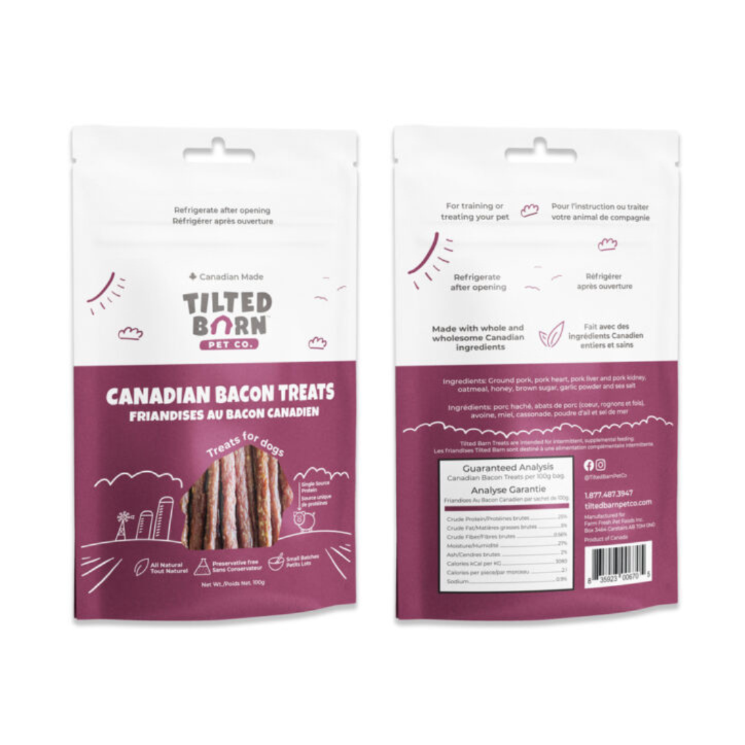 TILTED BARN | Bâtons au bacon 100g