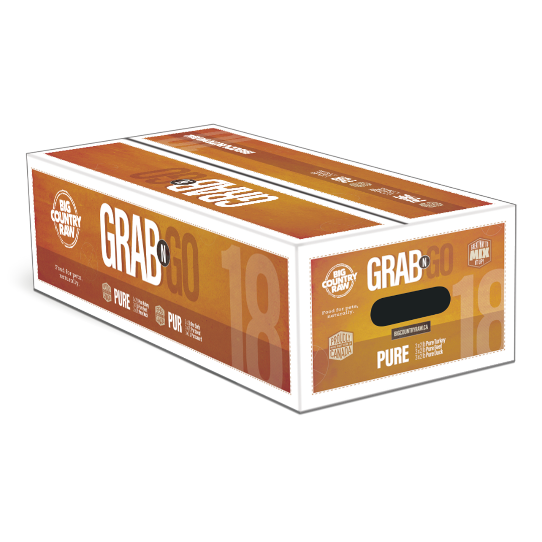BIG COUNTRY RAW | Grab N Go pur 18lbs