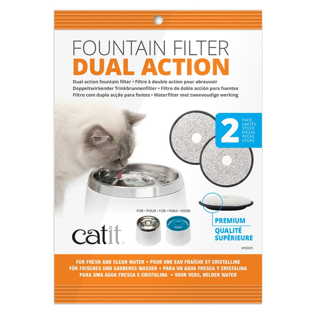 CATIT | Filtre double action 2pqt