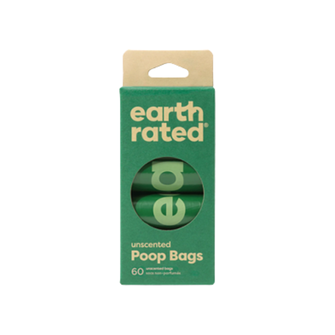 EARTH RATED | Sacs sans odeurs 4 rouleaux