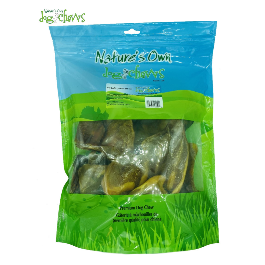 NATURE'S OWN | Oreilles de porc (10/sac)