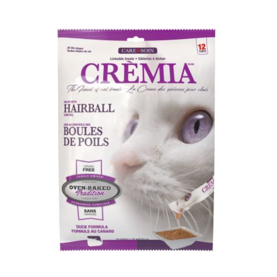 OVEN BAKED TRADITION | Crèmia canard sans grains boules de poils 12 x 15g