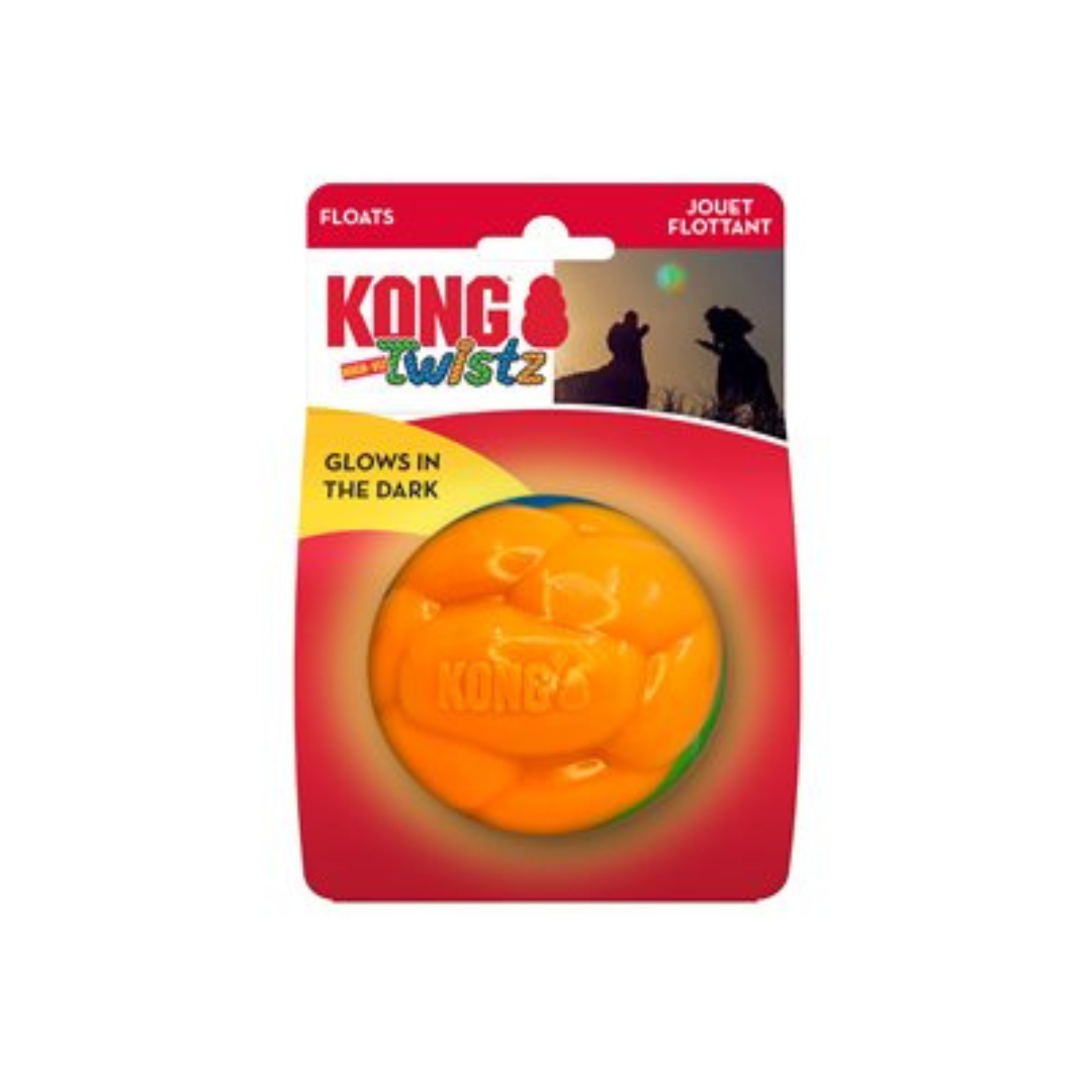 KONG | High-viz twist ball large