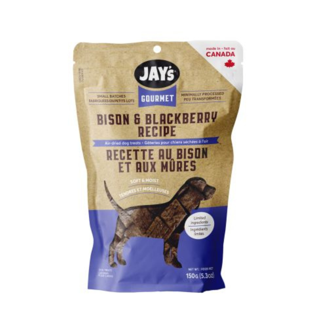 JAY'S | Gourmet bison et mûres