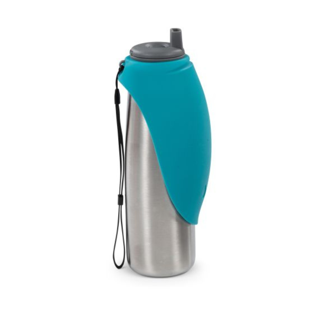 MESSY MUTTS | Bouteille d'eau portative en inox à double paroi 600ml