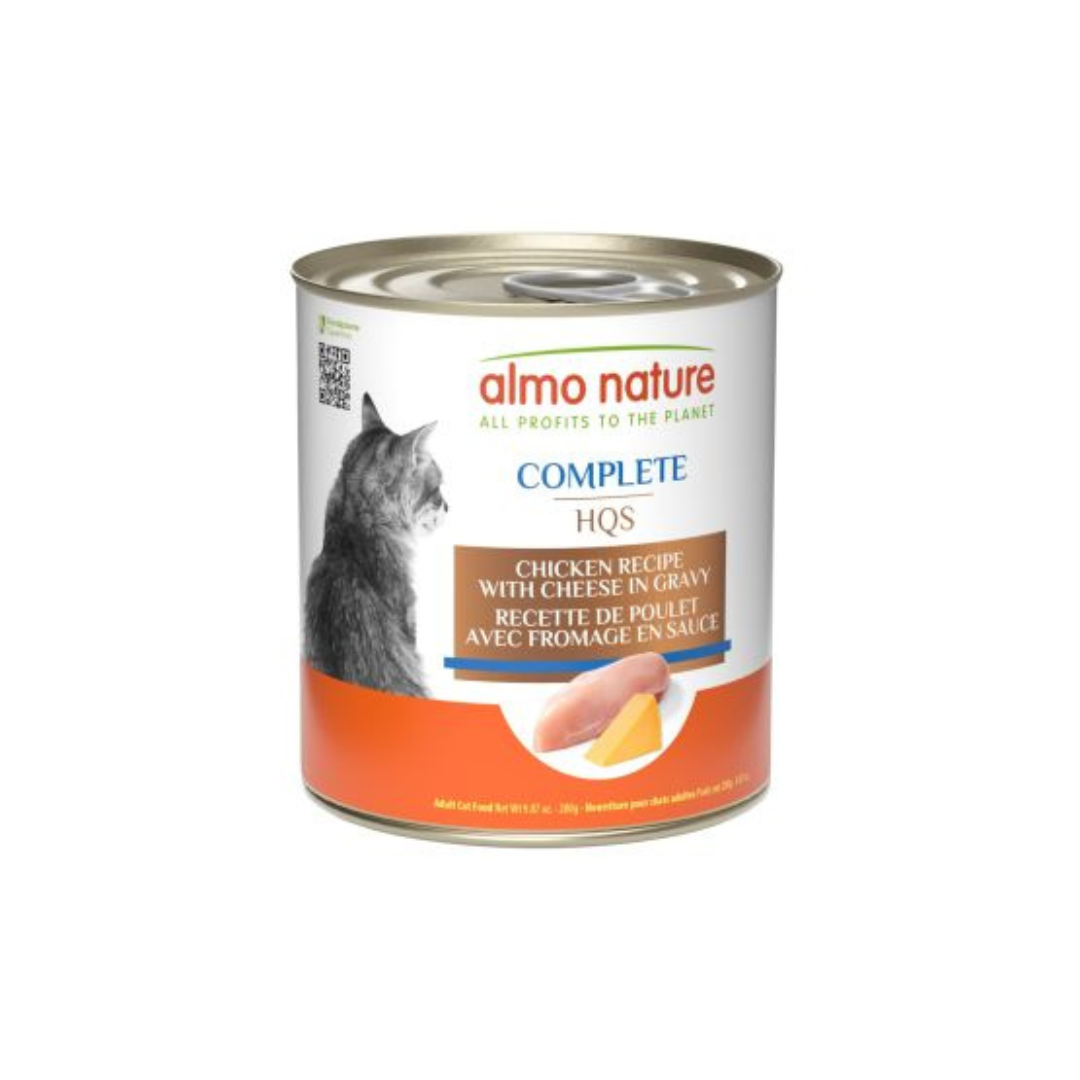 ALMO NATURE | COMPLETE HQS Poulet et fromage en sauce 280g