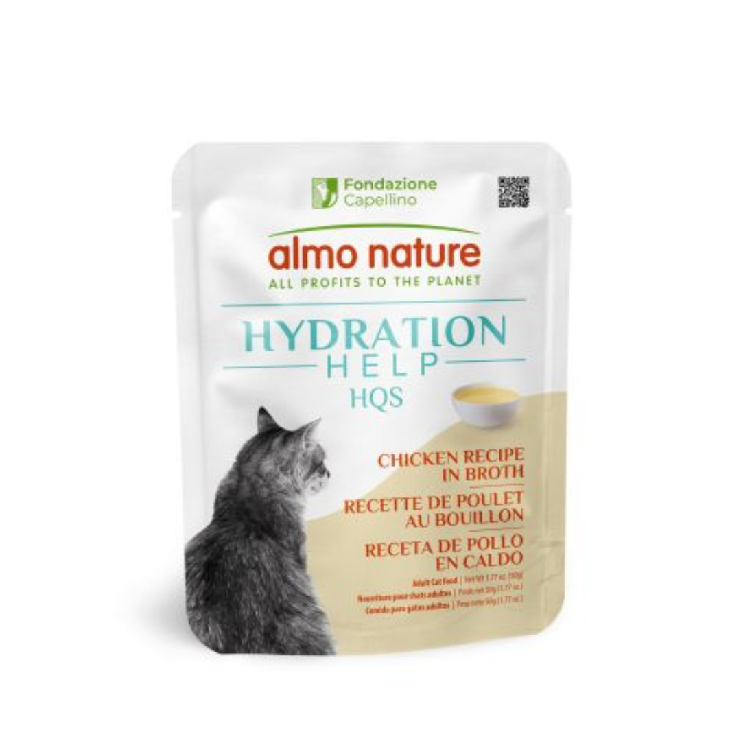 ALMO NATURE | HYDRATION HELP HQS Poulet au bouillon 50g