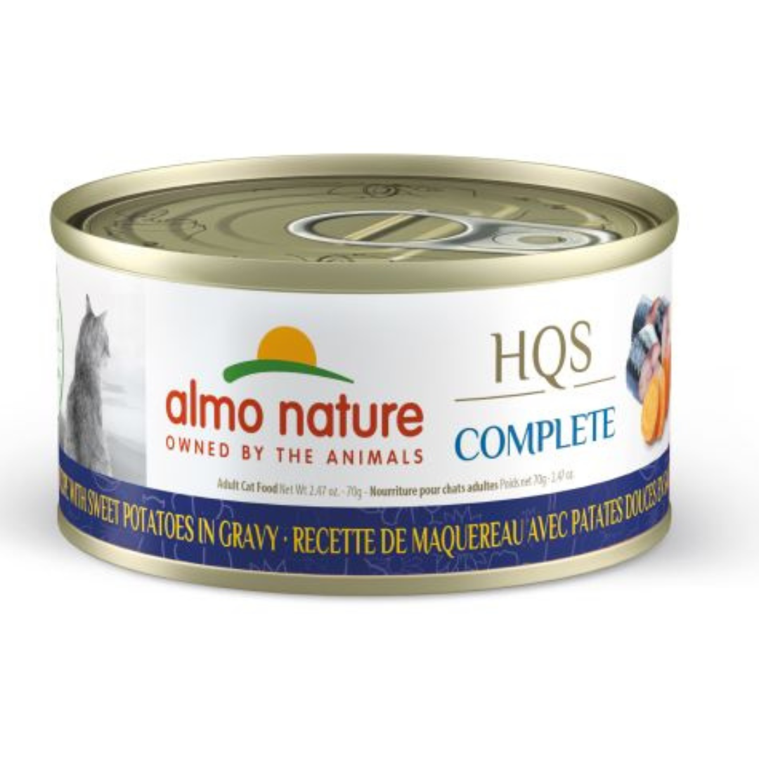 ALMO NATURE | COMPLETE HQS Maquereau et patates douces en sauce 70g
