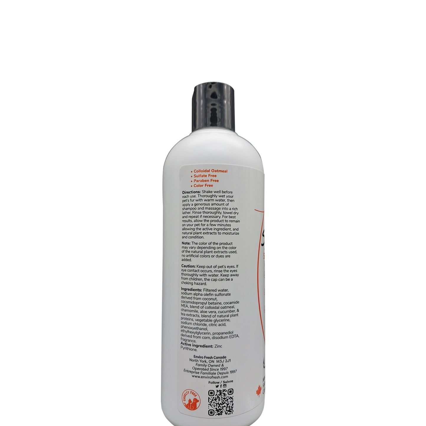 ENVIROFRESH | Anti-démangeaisons avoine/zinc 380 ml