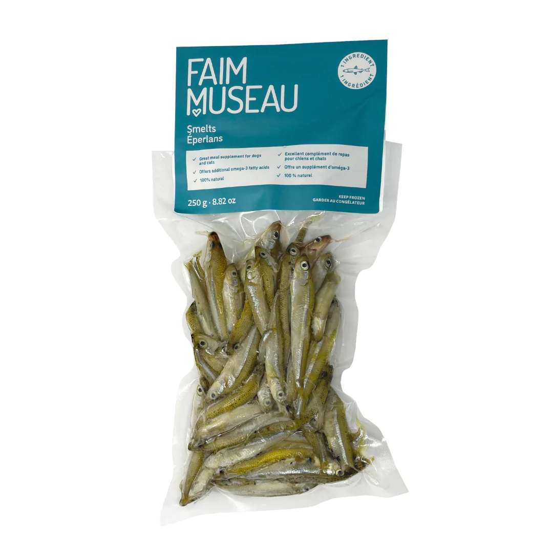 Faim Museau eperlans crus