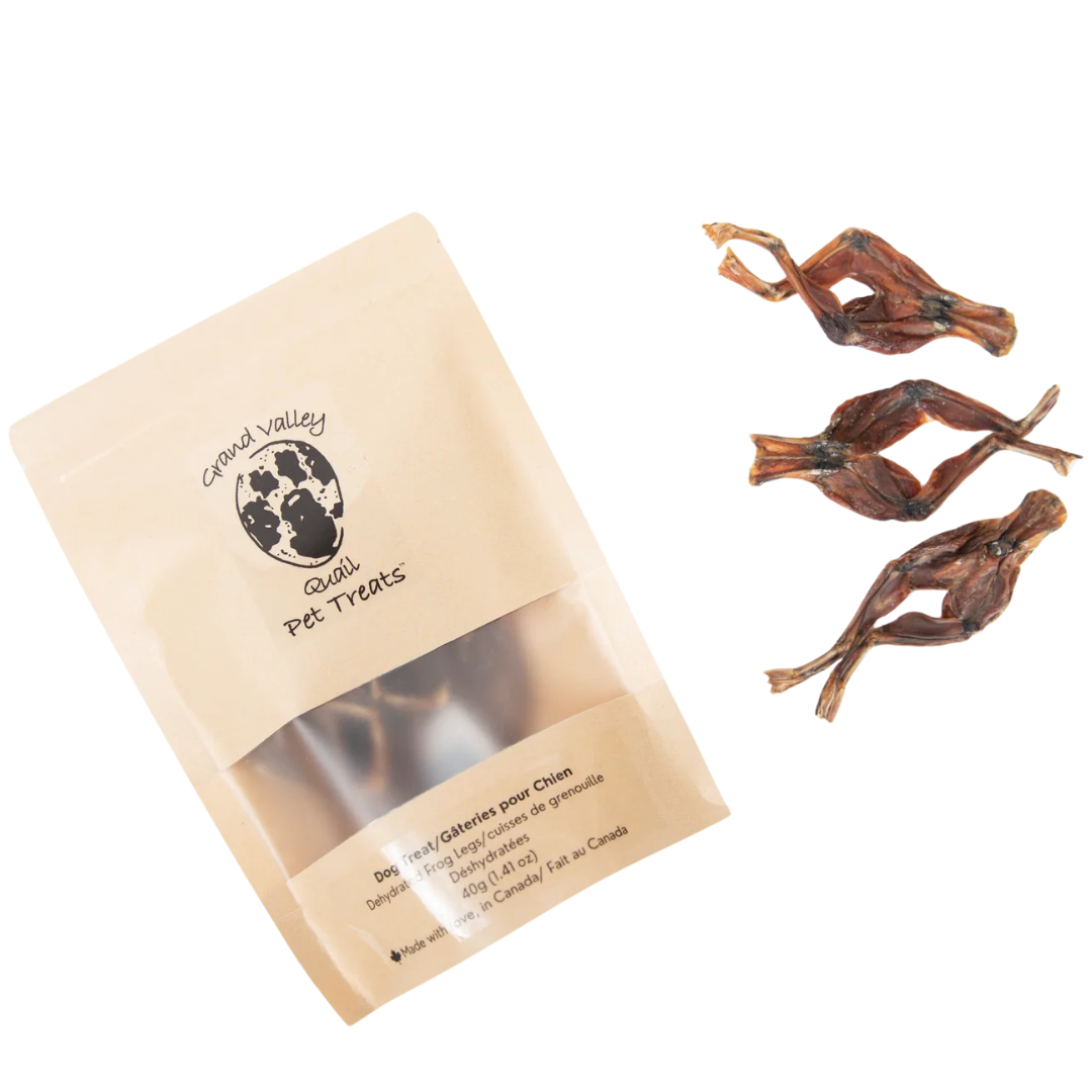 GRAND VALLEY QUAIL | Cuisses de grenouille déshydratées 40g