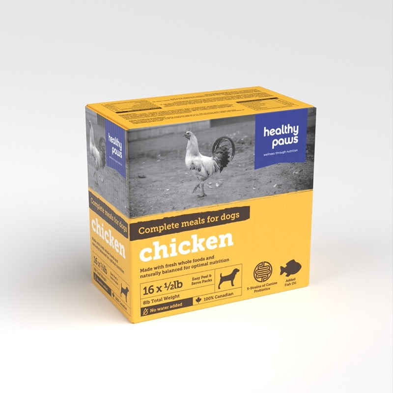 HEALTHY PAWS | Poulet 16 x 1/2lb