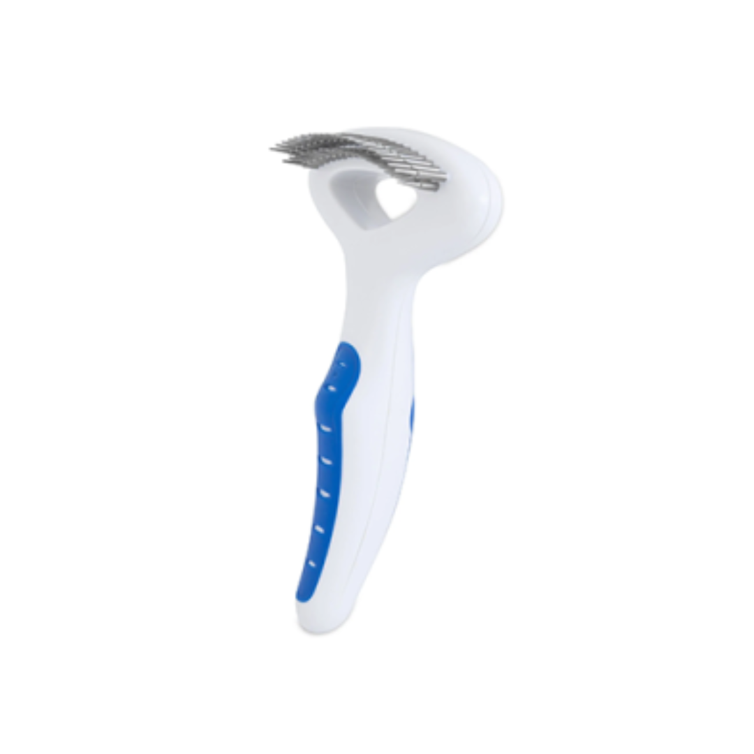 JW GRIP-SOFT | Râteau pour sous-poil dents doubles rangées