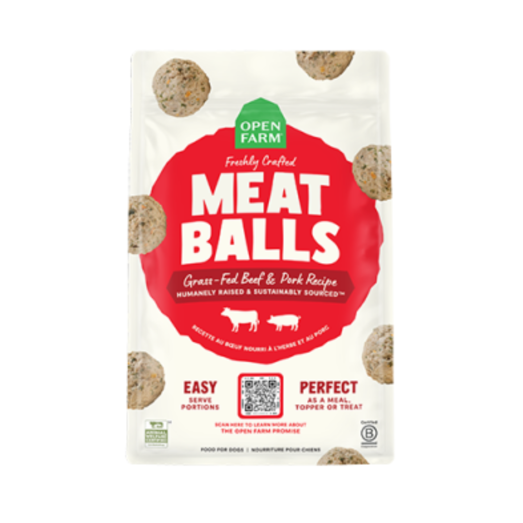 OPEN FARM | Boulettes de viande bœuf et porc 14oz