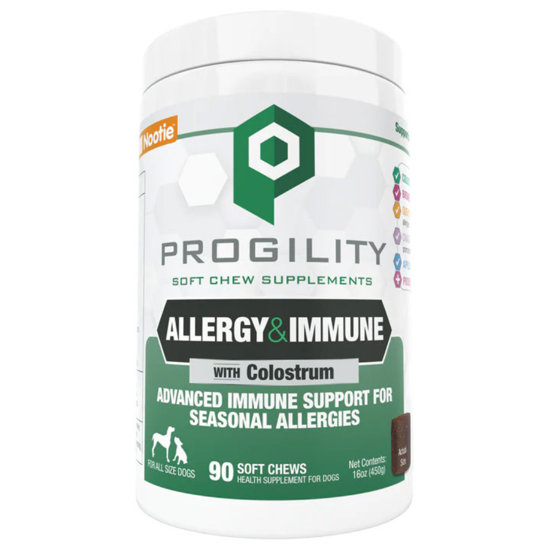 Progility Soulagement des allergies. Nature Animale, votre référence en alimentation animale au Québec.