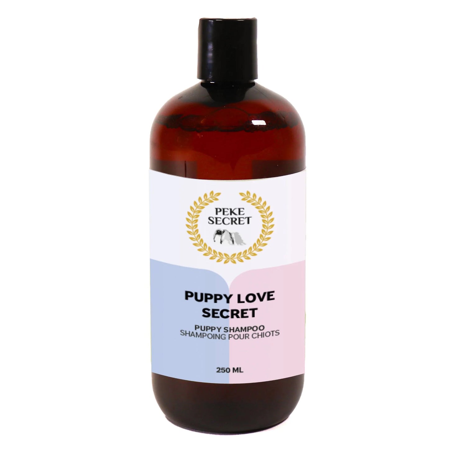 PEKE SECRET | Shampoing naturel PUPPY LOVE SECRET. Nature Animale, votre référence en alimentation animale et sport canin à Mascouche.