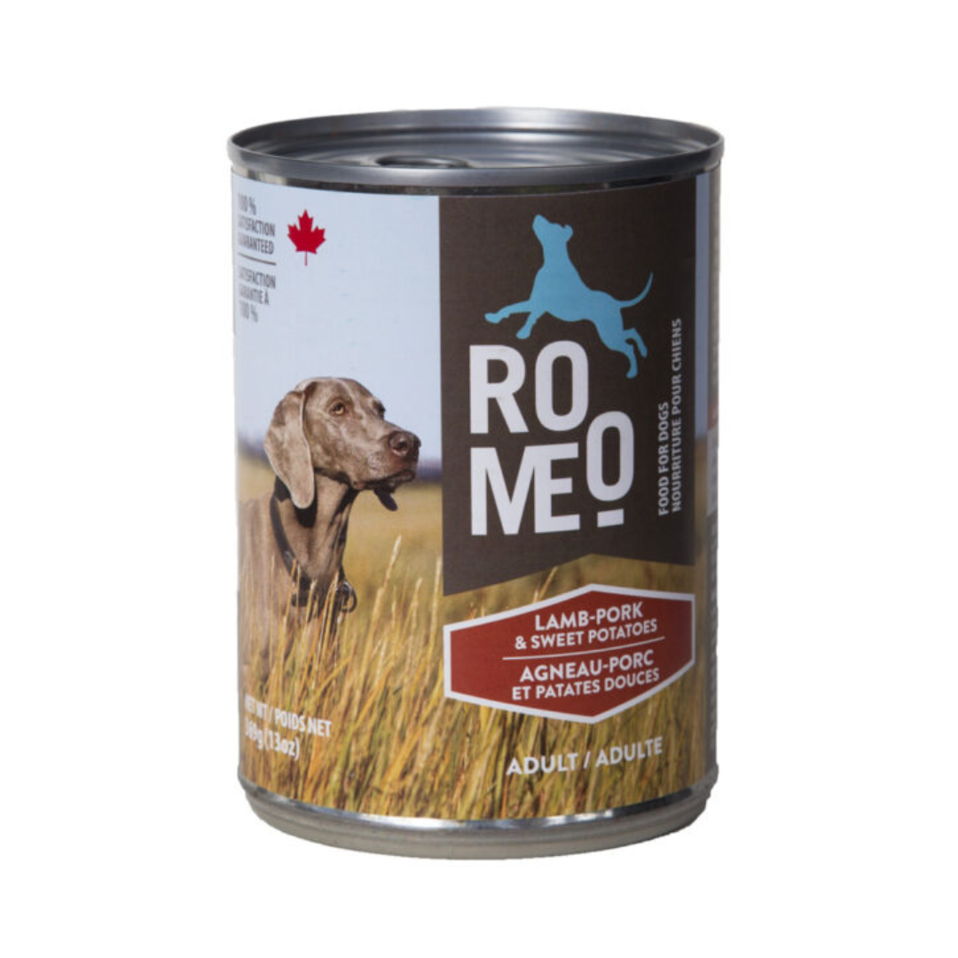 Romeo conserve agneau porc et patates douces