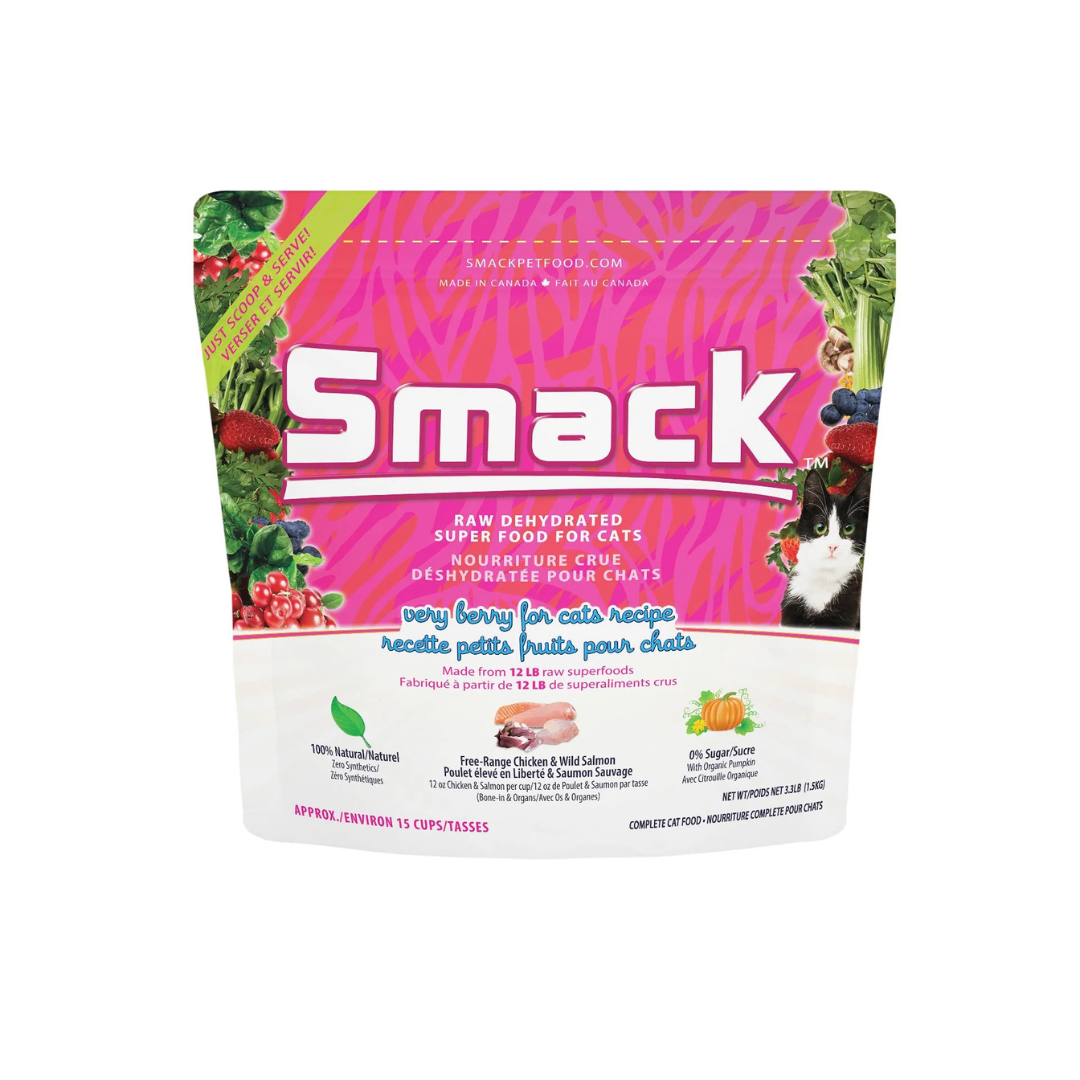 SMACK | Chat Recette Poulet et petits fruits 25g