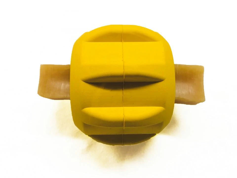 SODAPUP | Porte-friandises et jouet à mâcher jaune
