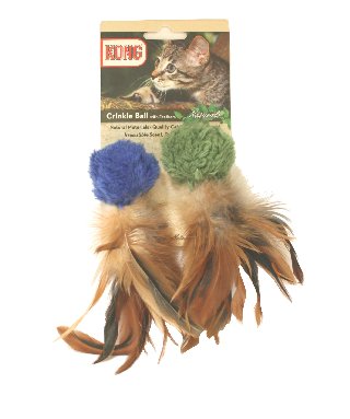 KONG | Balles bruissantes avec plumes
