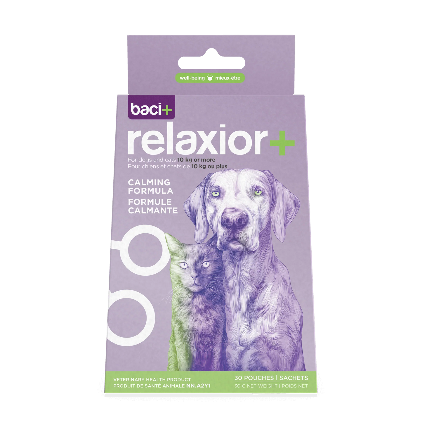 BACI+ | Relaxior+ chien et chat (en sachets) 30 x 1g