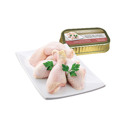 SNAPPY TOM | Conserve pour chats ultimate poulet dans un bouillon 85g. Nature Animale, votre référence en alimentation animale à Mascouche.