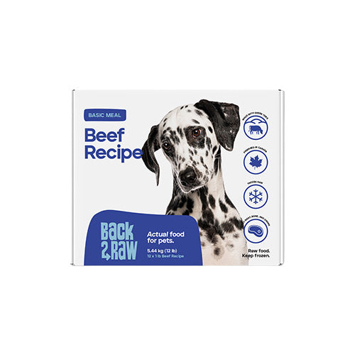 BACK2RAW | Recette de base Tout Boeuf 12lbs