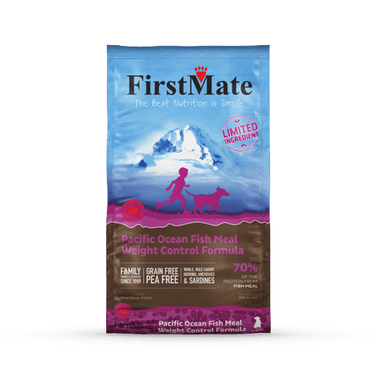 FIRSTMATE | Ingrédient limité sénior contrôle poids. Nature Animale, votre référence en alimentation animale à Mascouche.