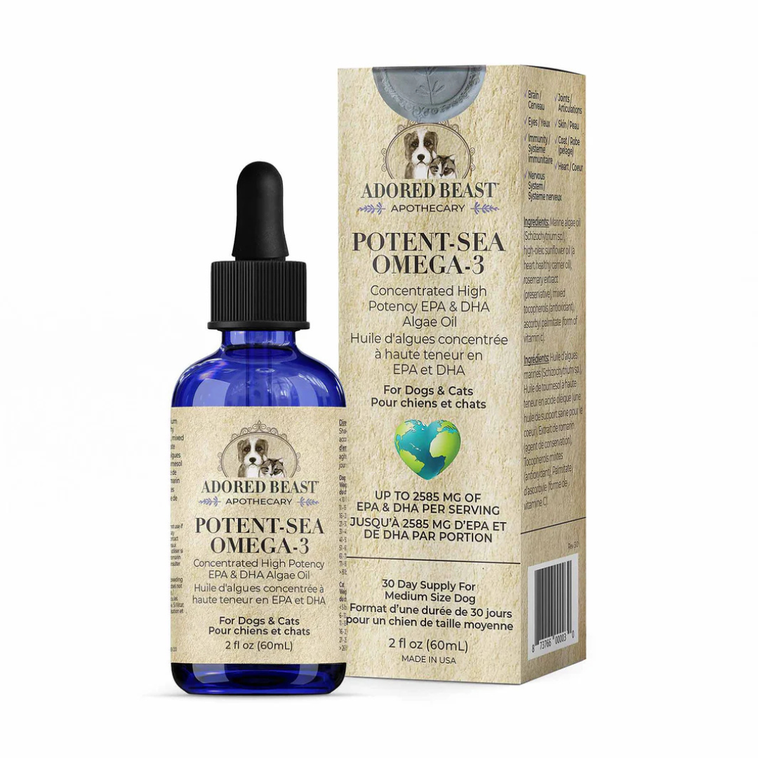 Adored Beast Potent-sea huile végétale omega 3