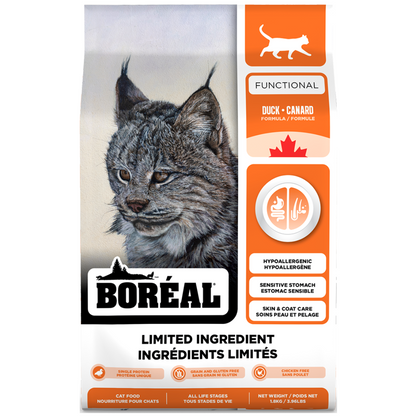 BORÉAL | Chat, Ingrédients limités canard