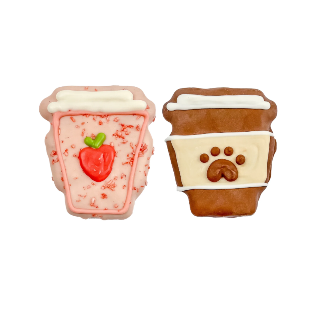 BOSCO & ROXY | Biscuit "Pawsome pink smoothie and barkuccino"